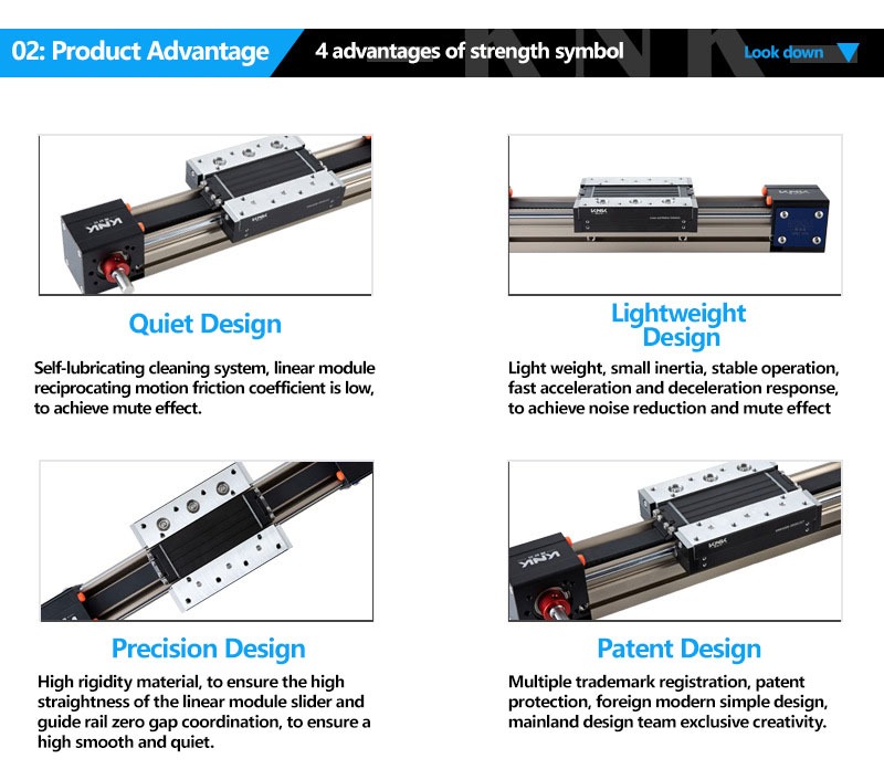 synchronous belt linear slide module